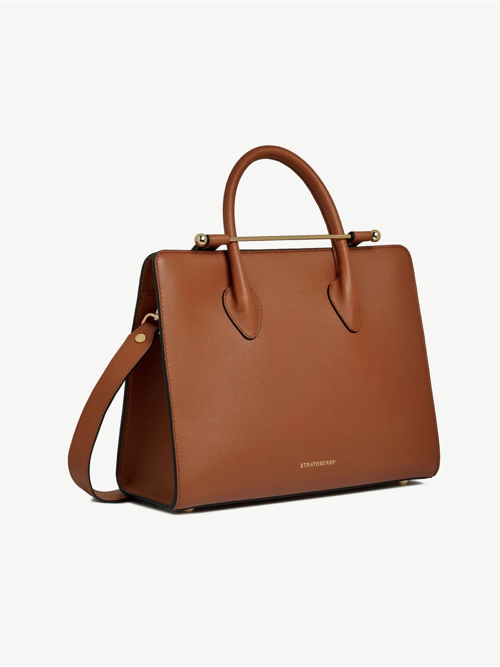Strathberry Midi Tote - Chestnut